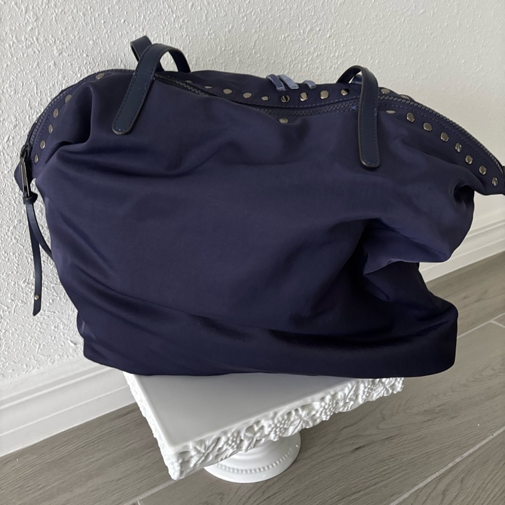 Rebecca Minkoff Studded Nylon Tote in Eclipse